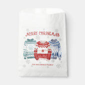Sachets En Papier Fête de Noël au pull moche (Devant)