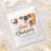 Sachets En Papier Fête de Thanksgiving d'affaires personnalisée Citr (Coupé)