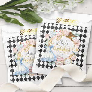 Sachets En Papier Fête de thé de haine, Alice Onederland, snack