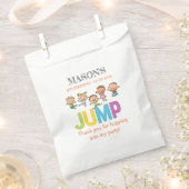 Sachets En Papier Fête de Trampoline Anniversaire (Coupé)