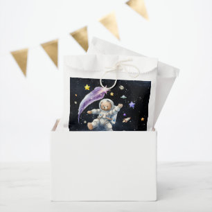 Sachets En Papier Fête des astronautes galactiques Favoriser le sac