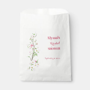 Sachets En Papier Fête des mariées Apple Blossom personnalisée