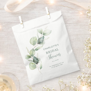 Sachets En Papier Fête des mariées botanique d'Eucalyptus
