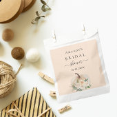 Sachets En Papier Fête des mariées citrouille crème fleurs rousses