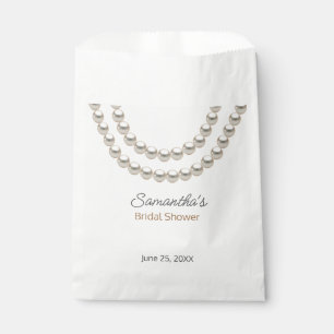 Sachets En Papier Fête des mariées collier perle