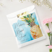Sachets En Papier Fête des mariées d'aquarelle à ananas tropical (Scellé)