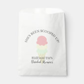 Sachets En Papier Fête des mariées de crème glacée récupérée (Devant)