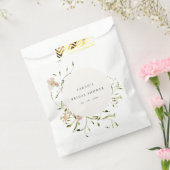 Sachets En Papier Fête des mariées de germe florale de prairie molle (Scellé)