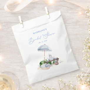 Sachets En Papier Fête des mariées de pique-nique côtière moderne