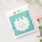 Sachets En Papier Fête des mariées de ruban Turquoise Bleu Bow class (Scellé)