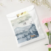 Sachets En Papier Fête des mariées des animaux de la forêt d'aquarel (Scellé)