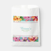 Sachets En Papier Fête des mariées d'Hibiscus tropical (Devant)