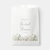 Sachets En Papier Fête des mariées Fleur sauvage d'été (Devant)