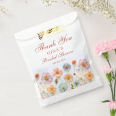 Sachets En Papier Fête des mariées Fleur sauvage Pastel Pink Bohemia (Scellé)