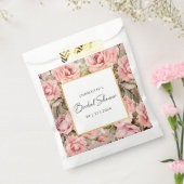 Sachets En Papier Fête des mariées florale Rose (Scellé)