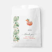 Sachets En Papier Fête des mariées orange Aperol Spritz (Devant)