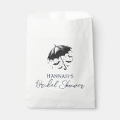 Sachets En Papier Fête des mariées parasol douche (Devant)