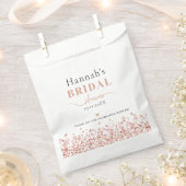 Sachets En Papier Fête des mariées Rose Gold Parties scintillant Elé (Coupé)