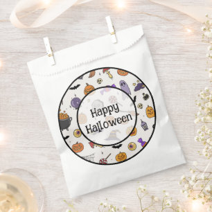 Sachets En Papier Fête d'Halloween