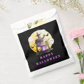 Sachets En Papier Fête d'Halloween avec Maison hantée et Fantômes (Scellé)