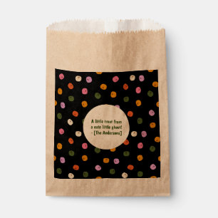 Sachets En Papier Fête d'Halloween Citrouille Colorée Fantaisiste