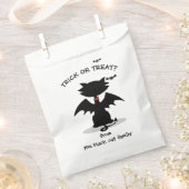 Sachets En Papier Fête d'Halloween de chat noir (Coupé)
