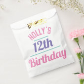 Sachets En Papier Fête du 12e anniversaire Soins sac (Scellé)