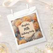 Sachets En Papier Fête du 70e anniversaire (Coupé)