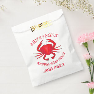 Sachets En Papier Fête du crabe du Maryland de Baltimore Crustacean
