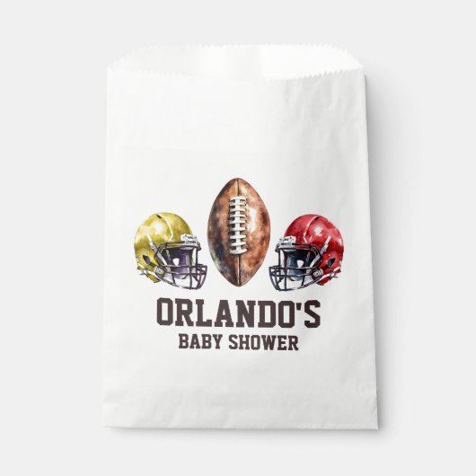 Sachets En Papier Fête du Jour du Football (Devant)