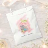 Sachets En Papier Fête du thé du printemps (Coupé)