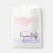 Sachets En Papier Fête en Pyjama Coloré Pastel Élégant  (Devant)