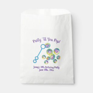 Sachets En Papier Fête Jusqu'À Vous Pop Bubble Wand Anniversaire Bub