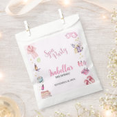 Sachets En Papier Fête spa fille beauté Glam (Coupé)