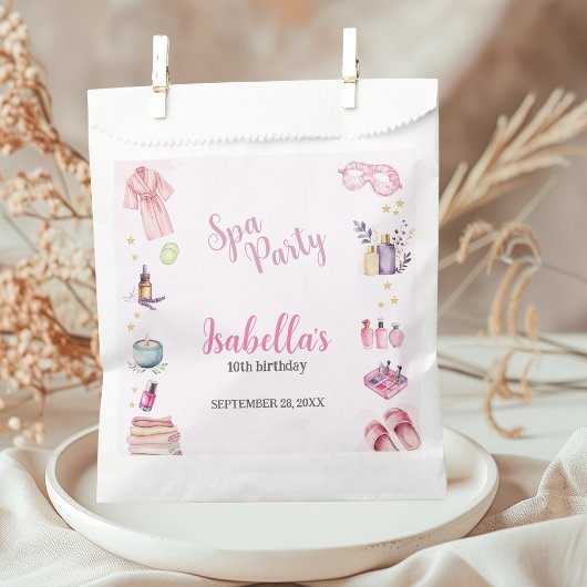 Sachets En Papier Fête spa fille beauté Glam