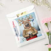 Sachets En Papier Fêtes de Noël de Rindeer (Scellé)