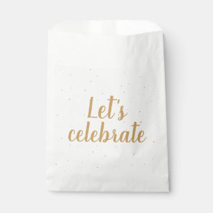 Sachets En Papier Fêtons ! privilégions le sac
