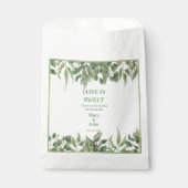 Sachets En Papier Feuillage vert Feuille rustique (Devant)