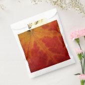 Sachets En Papier Feuille d'érable rouge Abstraite Automne Photograp (Scellé)