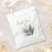 Sachets En Papier Feuille vert pâle (Coupé)