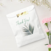 Sachets En Papier Feuille vert pâle (Scellé)