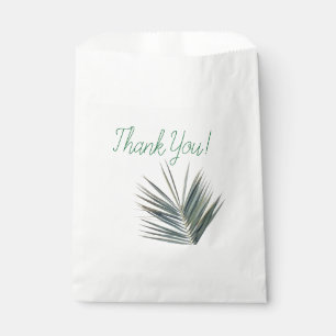Sachets En Papier Feuille vert pâle