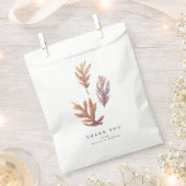 Sachets En Papier Feuilles d'automne mariage merci (Coupé)