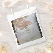 Sachets En Papier Feuilles d'automne Russe sac de faveur de mariage (Coupé)