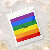 Sachets En Papier Fierté arc-en-ciel (Coupé)