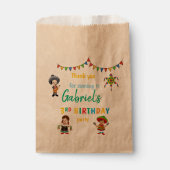 Sachets En Papier Fiesta anniversaire merci fête de faveur sac (Devant)