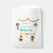 Sachets En Papier Fiesta anniversaire merci fête de faveur sac (Devant)