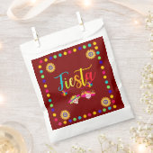 Sachets En Papier Fiesta coloré brillant amusant (Coupé)