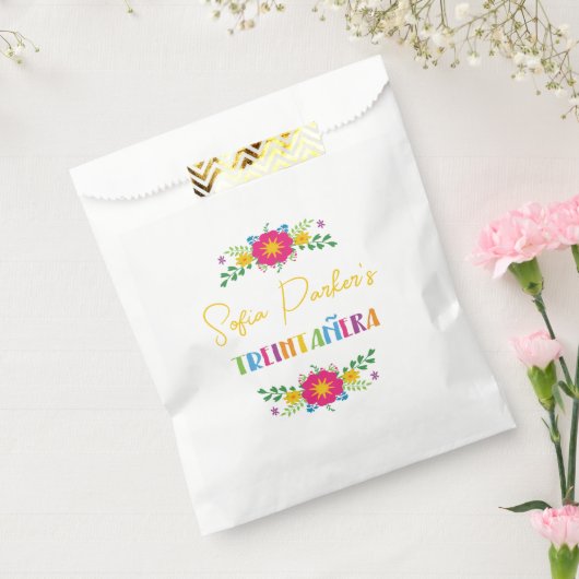 Sachets En Papier Fiesta floral mexicain Treintañera (Scellé)