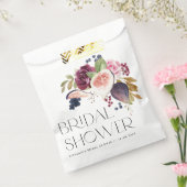 Sachets En Papier Figues et Berry Automne Fête des mariées florale (Scellé)